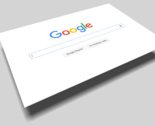 Google screenshot business card.