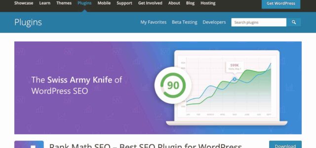 WordPress SEO Plugin: RankMath.