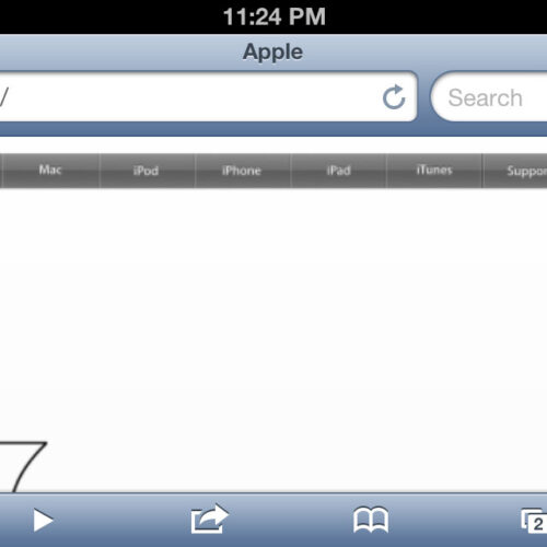 Apple Website Responsive: iPhone screenshot 2.