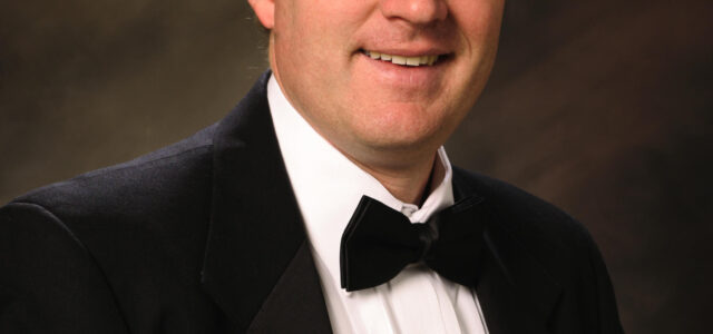 Doctor Timothy Aanderson, new UMass Band Director.