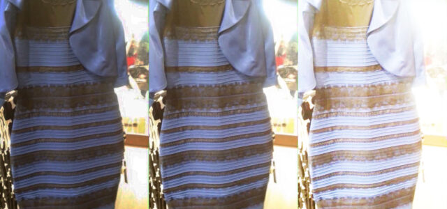 Dress blue black white gold debate #blackandblue #whiteandgold.