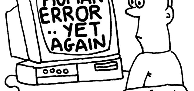 Human error yet again.