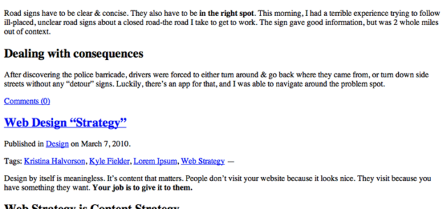 A full screenshot of "Scratch" WordPress theme.
