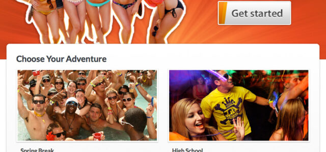 A screenshot of the StudentCity.com website.