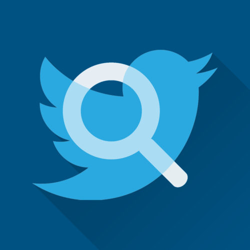 Twitter Search Icon.