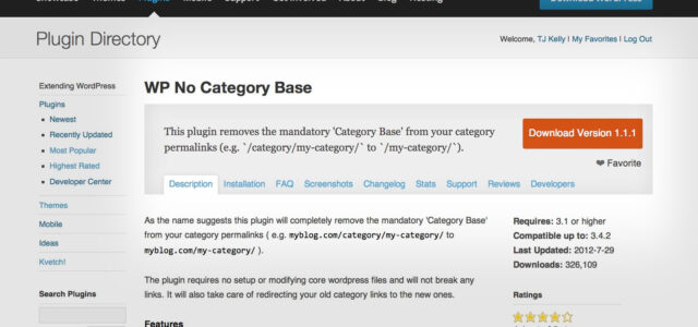 WP No Category Base not working.